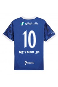 Fotbalové Dres Al-Hilal Neymar Jr #10 Domácí Oblečení 2024-25 Krátký Rukáv